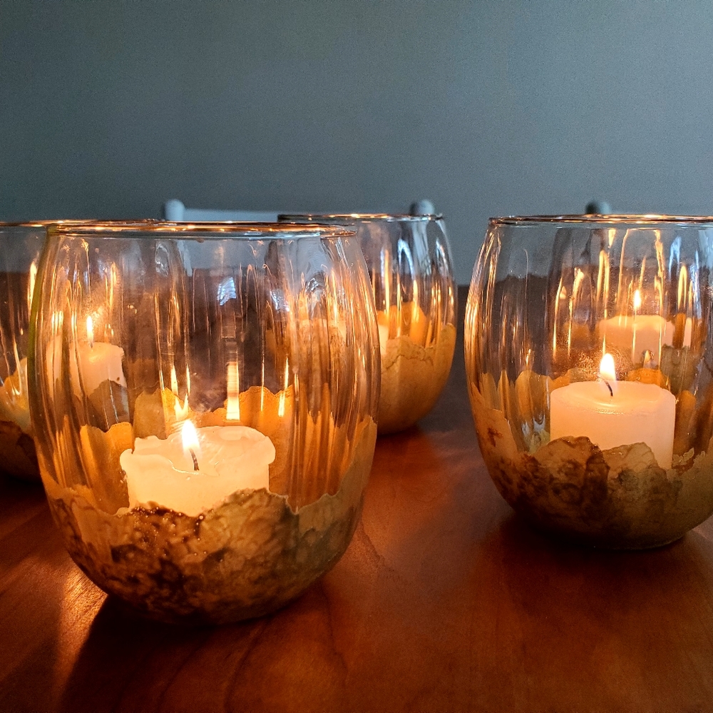 Votive holder, set of 5